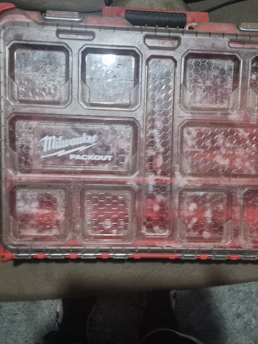 Milwaukee Packout Organizer Case in Red